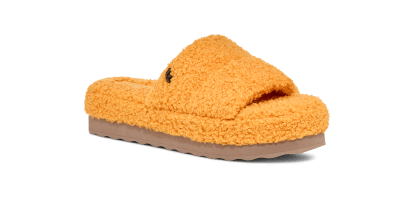 Yellow ugg online slippers womens
