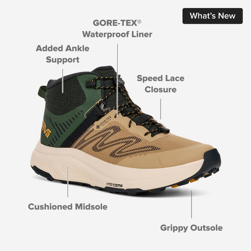 TEVA Hurricane Trailsetter Mid GTX Trail Shoe for Men | TEVA®