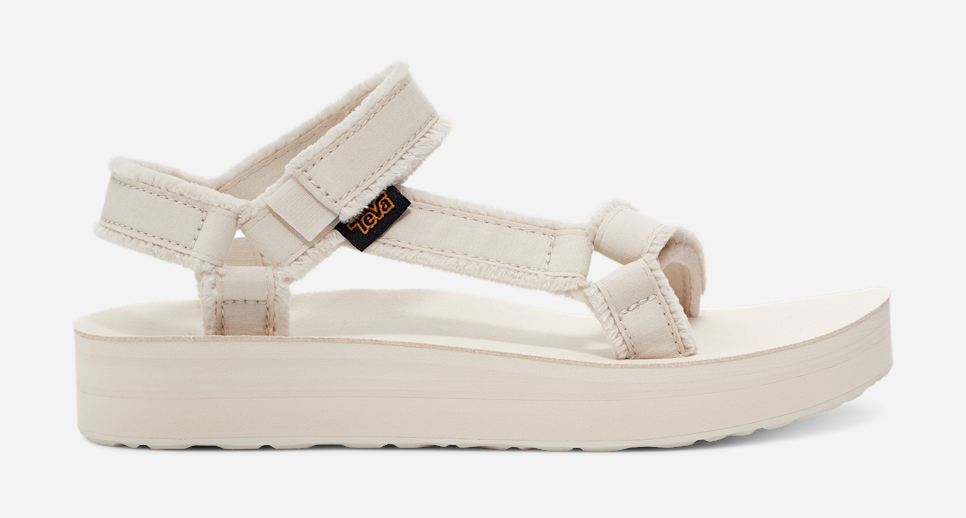 Teva white platform top