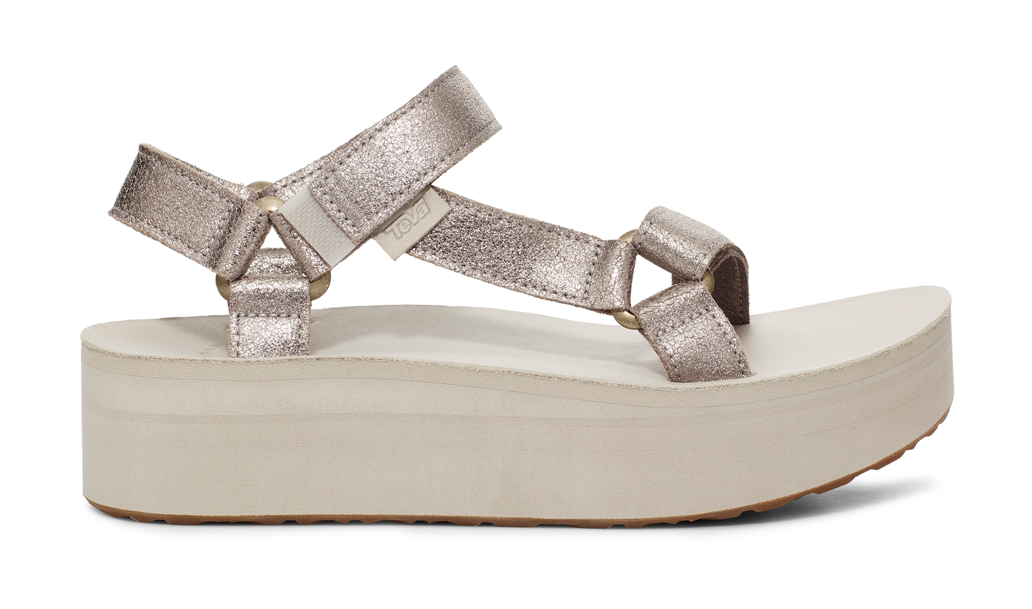 Teva flatform leather hot sale