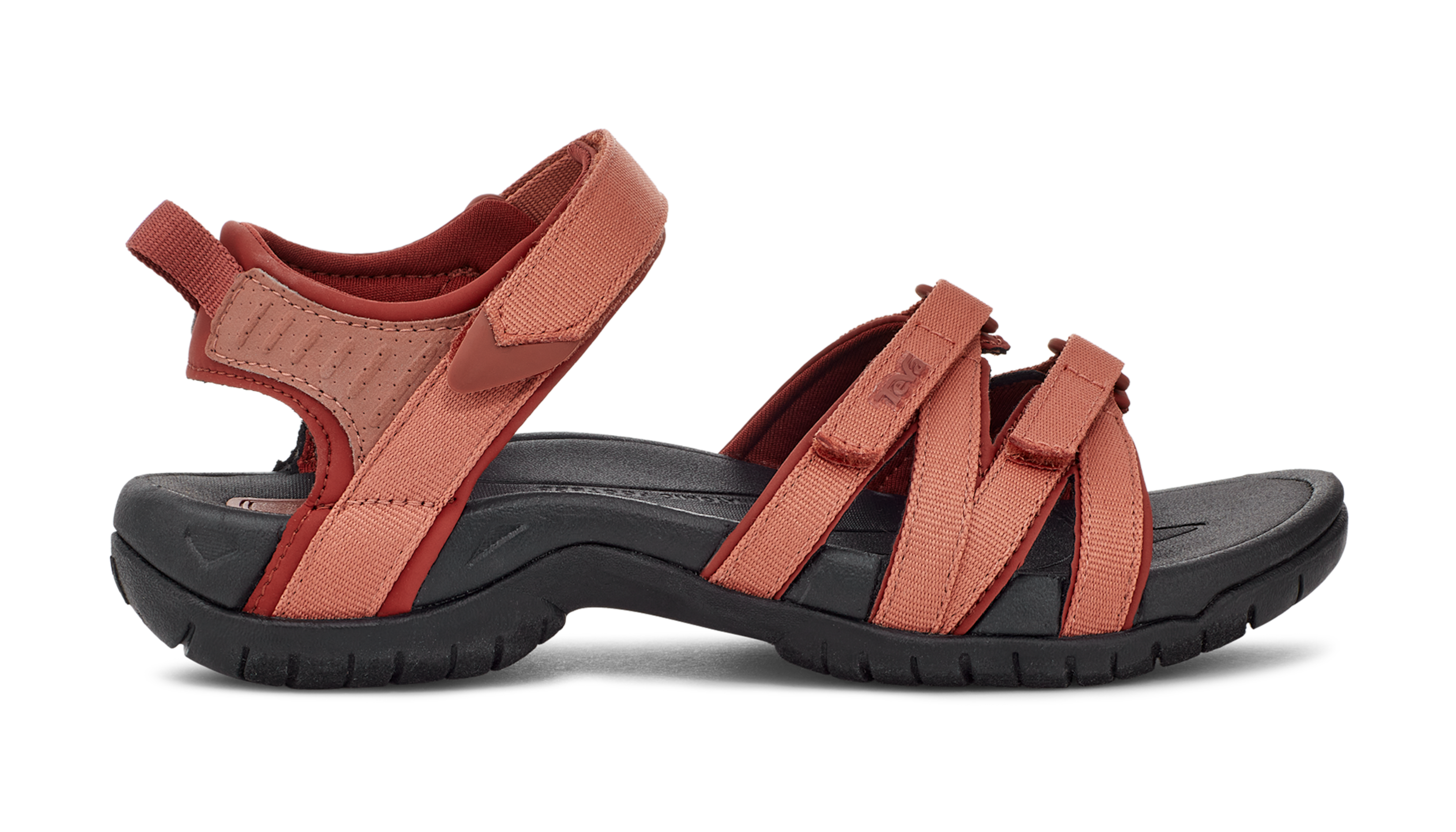 Teva red leather sandals hotsell