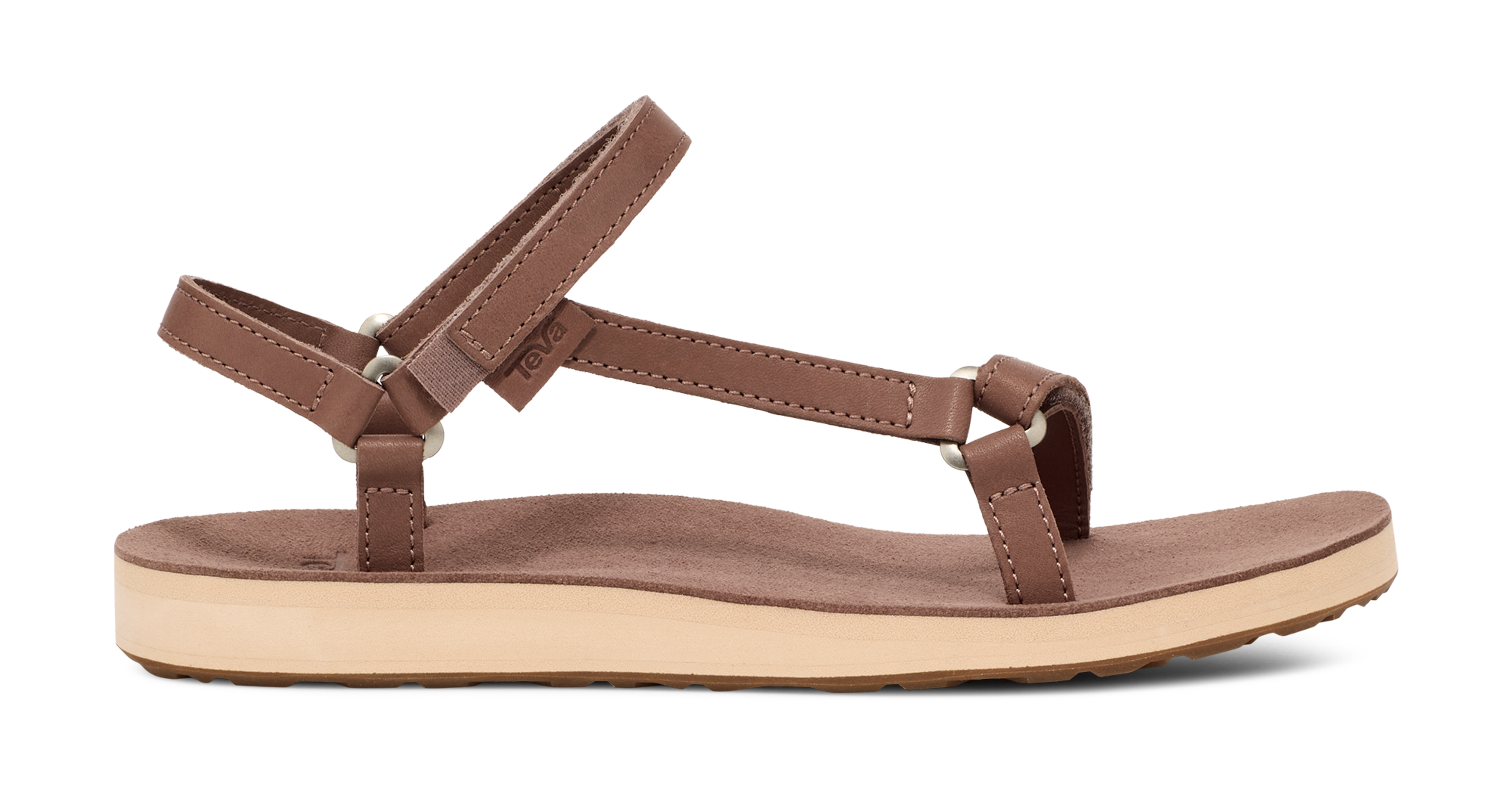 Teva leather slides sales