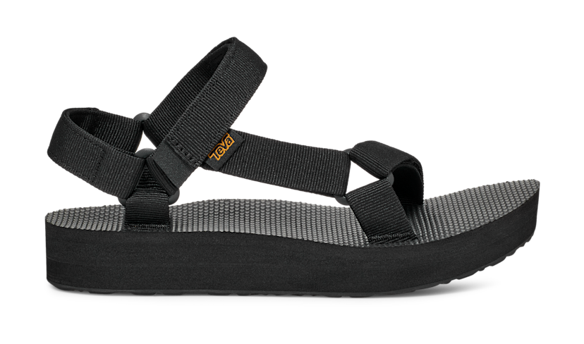 Teva platform black top