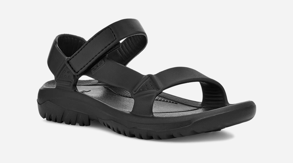 Teva hurricane drift black sandals online