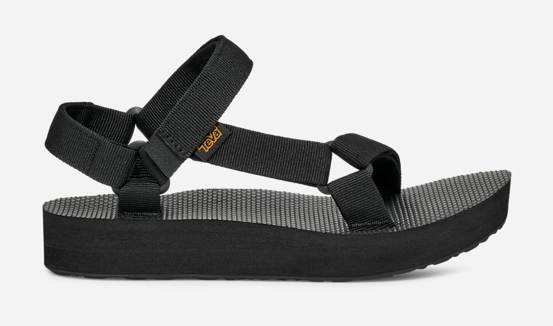Teva midform universal leather black discount