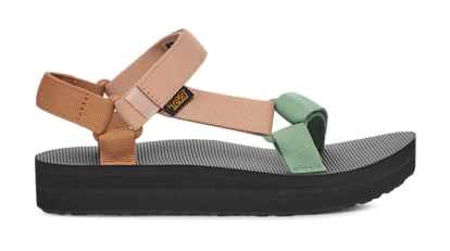 Teva sandals platform top