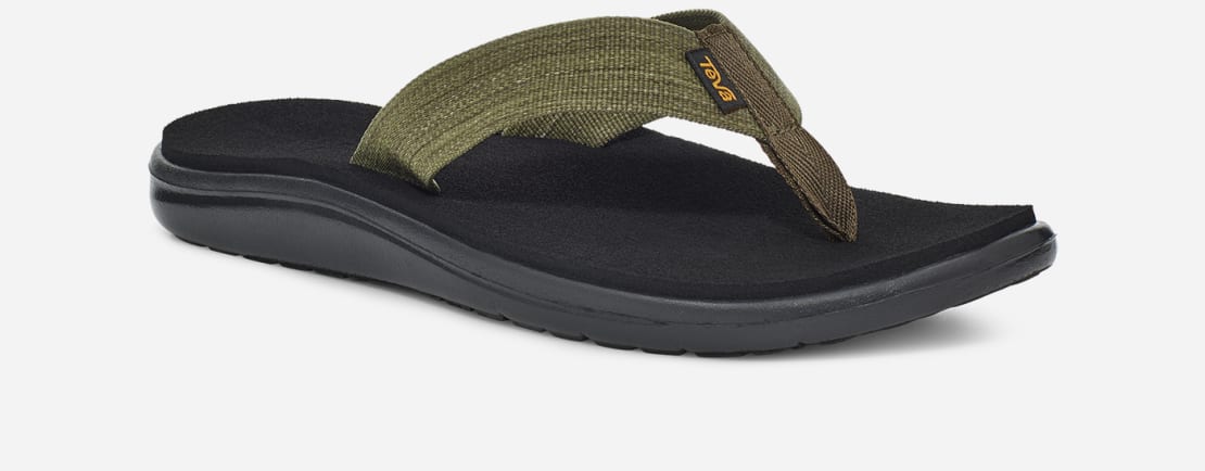 teva voya flip leather