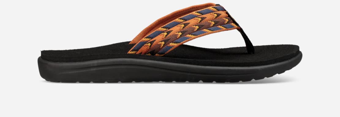 teva voya flip leather