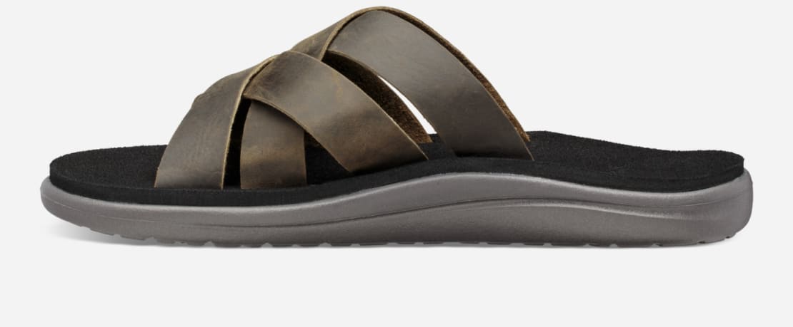 Men's Voya Slide Leather Sandal | Teva®