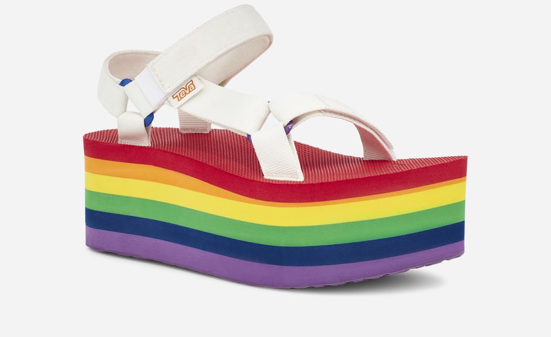 Teva pride hot sale flatform