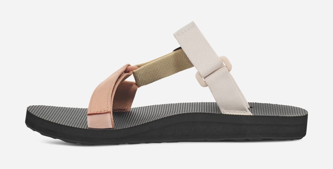 Teva universal slide leather brown new arrivals