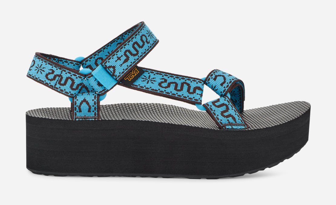 Teva flatform universal chunky sandals in best sale