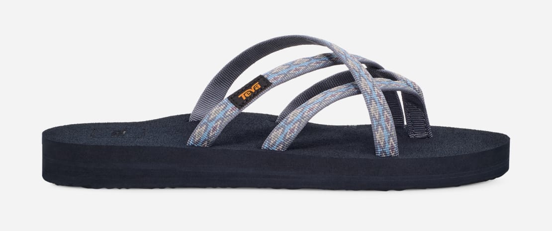 Teva slippers top olowahu zwart