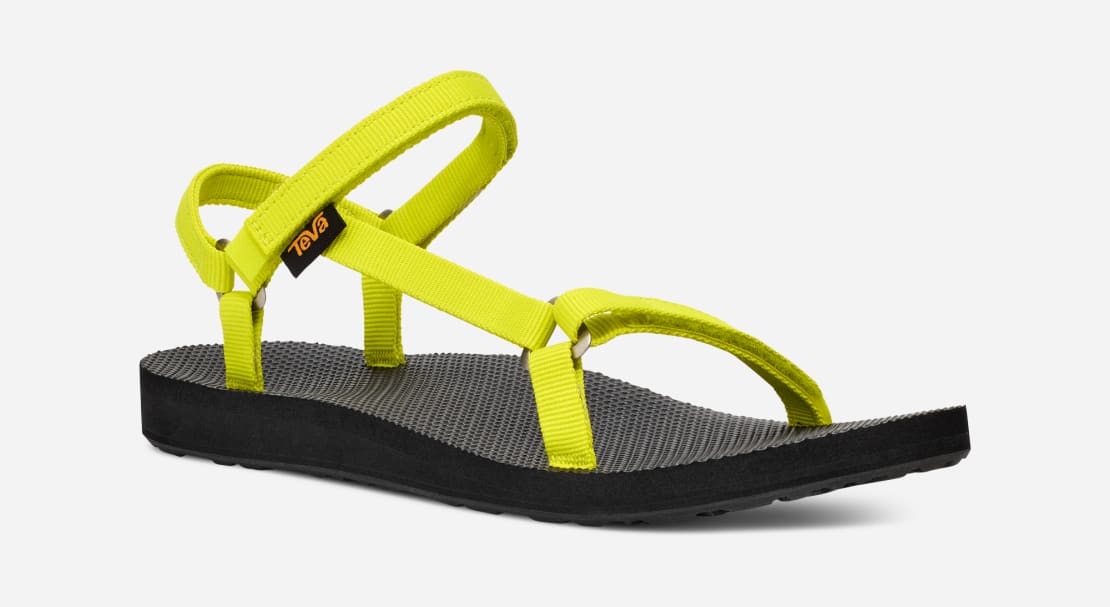 Yellow 2024 teva sandals