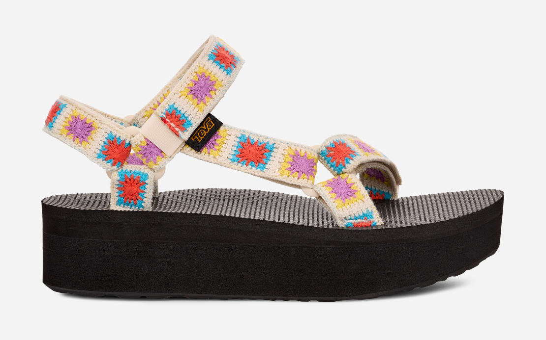 Flatform Universal Crochet Sandal Teva