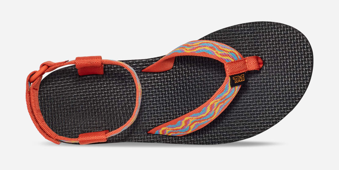 Teva Women's W Original Suede Braid Ankle Strap Sandal