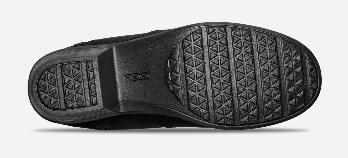 Teva tall black boots top