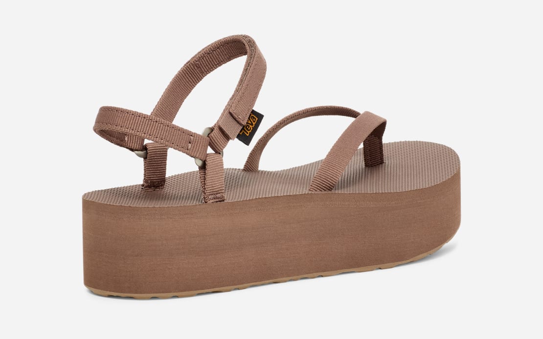 テバ公式【 フラットフォーム サンダル スリム|FLATFORM SANDAL SLIM