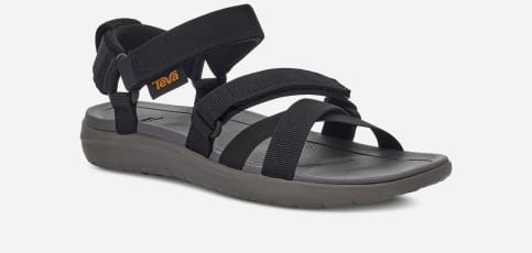 Teva sanborn sandal black 2025