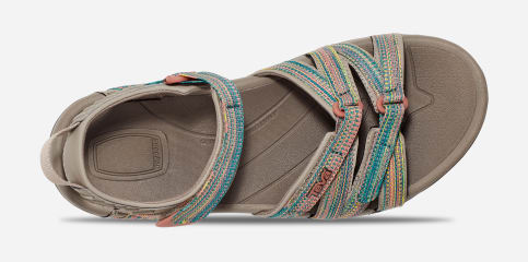 Teva tirra sandals taupe multi outlet