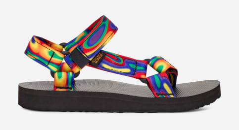 Multi colored tevas discount