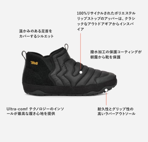 テバ公式【 リエンバー テレイン ミッド|REEMBER TERRAIN MID| 1140294J | メンズ】Teva® 公式サイト