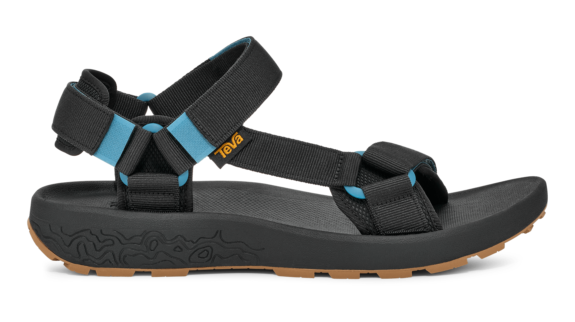 Teva×XLARGE スポーツサンダル ブラック/グリーン テバ 公式【レディース・ブラックサンダル】 Teva® 公式サイト