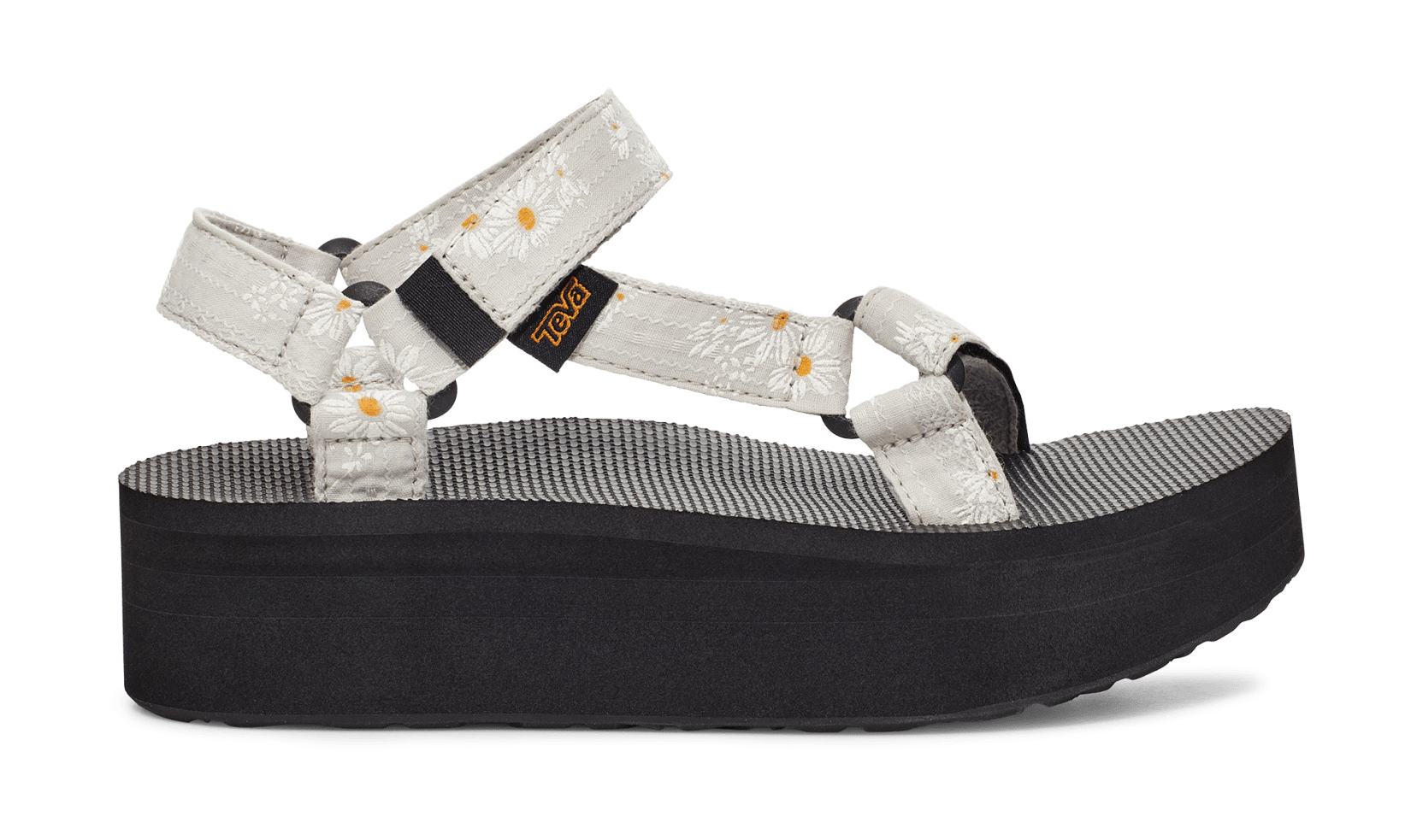 Teva flatform silver on sale