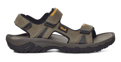 GRITION Mens Outdoor Hiking Sandals Closed Toe Waterproof Fisherman Walking  Water Sandals Lightweight Athletic Shoes Easy Wearing Adjustable Protection  Summer grey/yellow - Walmart.com