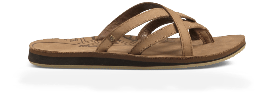 Teva Olowahu Leather Flip Flops for Women TEVA Slovenia