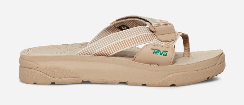 Women's TEVA Revive 95 Slide Sandals in Sesame, Size 4