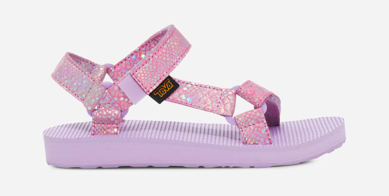 Teva TEVA Original Universal Sparklie Sandals in Pastel Lilac, Size 12