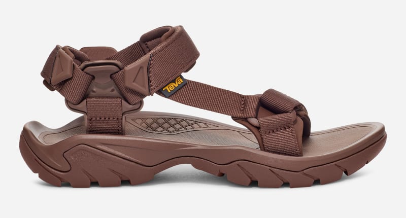 TEVA Men's Terra Fi 5 Universal Hiking Sandal in Brown, Size 11