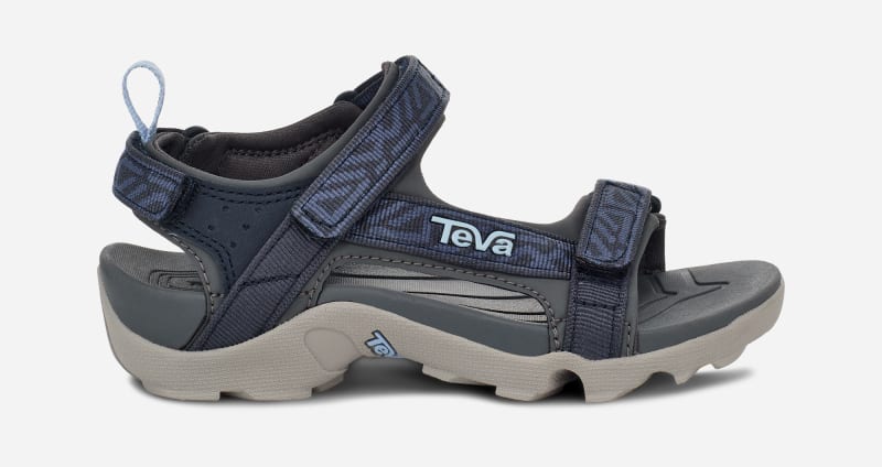 Teva TEVA Tanza Sandals in Griffith Total Eclipse, Size 3