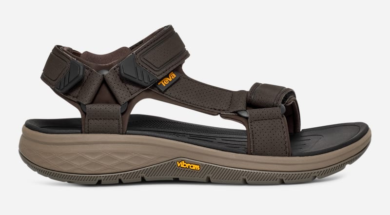 TEVA Men's Strata Universal Hiking Sandal in Brown, Size 7