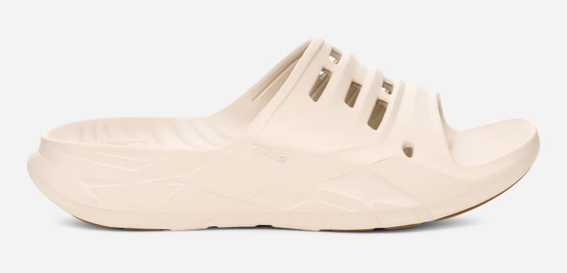 TEVA Men's ApreTrail Slide Sandals in Birch, Size M 13/W 15