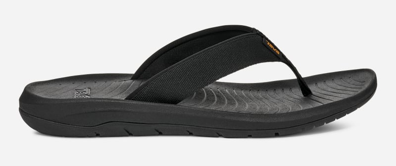 Teva Men's Hurricane Flip Flop, Size 9, Archive Ladder Black