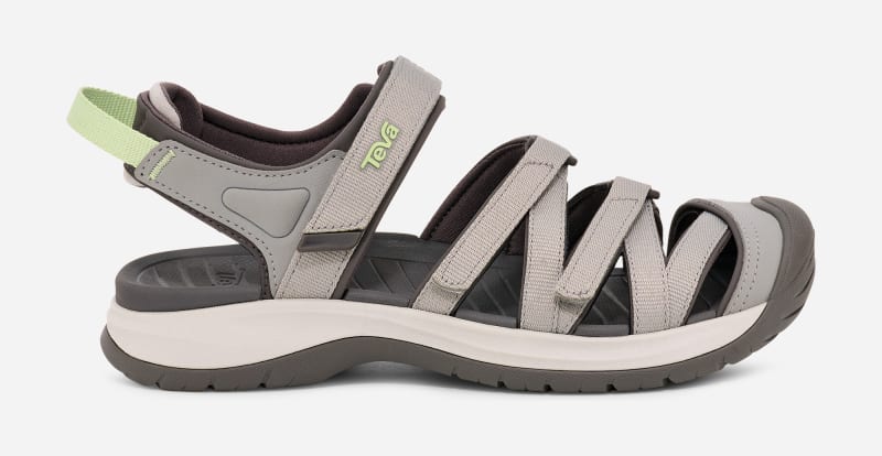TEVA Women's Tirra Sport Closed-Toe Sandal in Drizzle, Size 9.5
