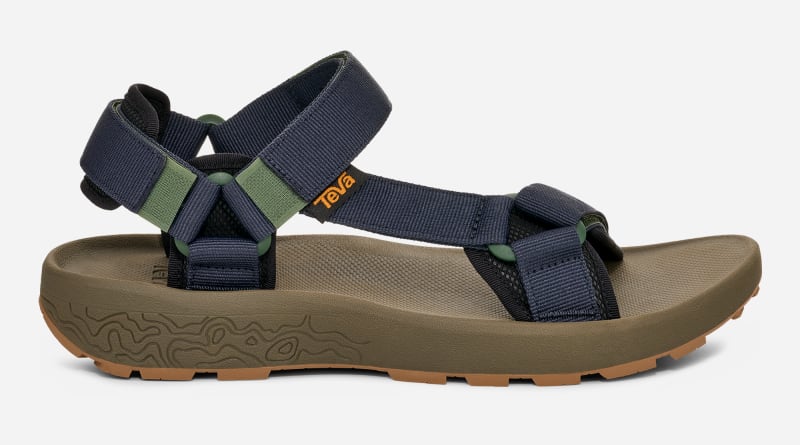TEVA Men's Hydratrek Water Sandal in Total Eclipse, Size 8