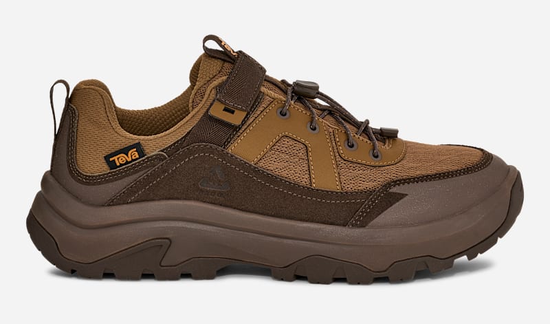 TEVA Men's Hurricane Daybreaker Hiking Shoe in Breen/Slate Black, Size 7.5
