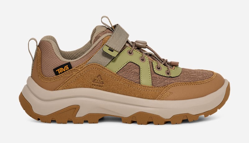 TEVA Women's Hurricane Daybreaker Hiking Shoe in Honey Brown/Sage, Size 7