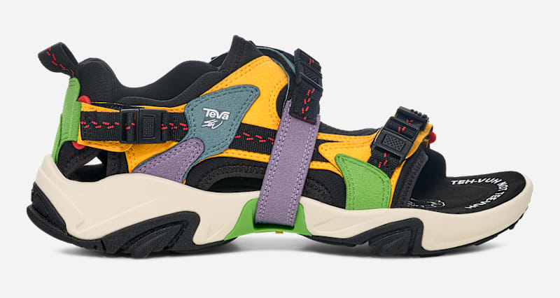 Teva X Sean Wotherspoon Wraptor Sandal in Saffron Multicolor, Size M 5/W 6.5