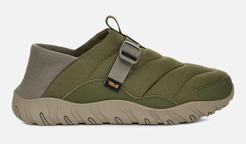 Teva ReEmber Camp-instapper Schoenen in Dark Olive voor Heren, Maat 48.5