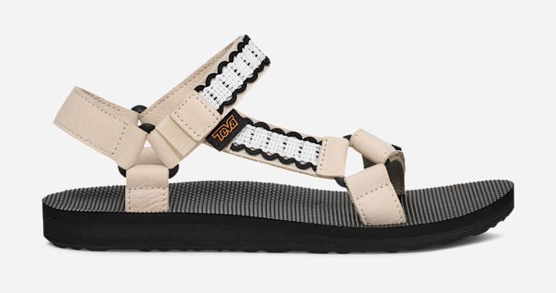 TEVA Women's Original Universal Cordcraft Sandal in Birch/Black, Size 6