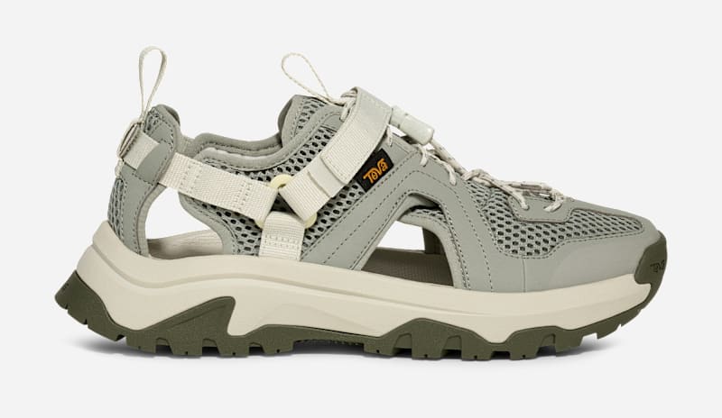 TEVA Women's Hurricane XLT3 Closed-Toe Sandal in Seagrass Multicolor, Size 6