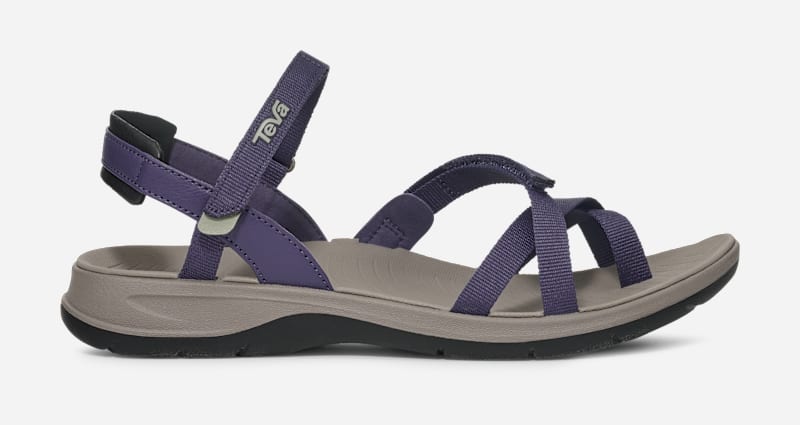 TEVA Women's TirraTraveler Slingback Sandal in Deep Wisteria, Size 10