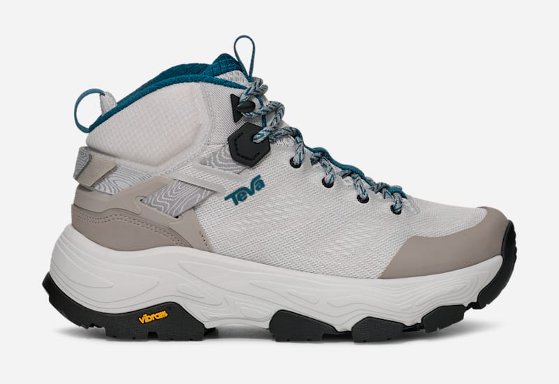 TEVA Women's Grandview Max Vent Hiking Boot in Light Grey, Size 11