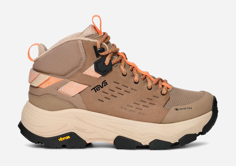 TEVA Women's Grandview Max GORE-TEX Hiking Boot in Dune, Size 7.5