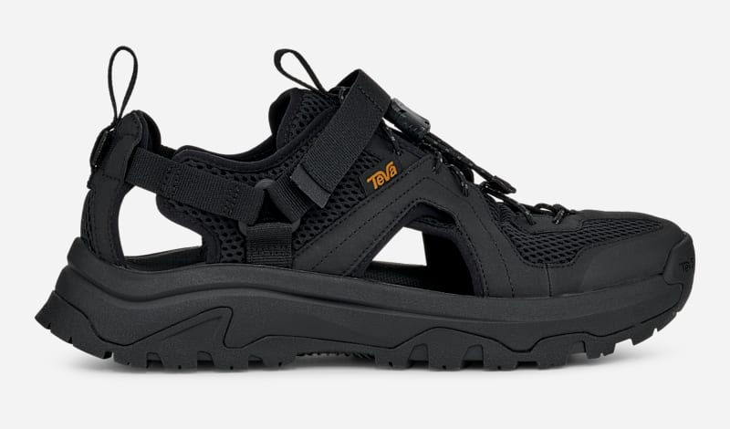 TEVA Men's Hurricane XLT3 Closed-Toe Sandal in Black, Size 10