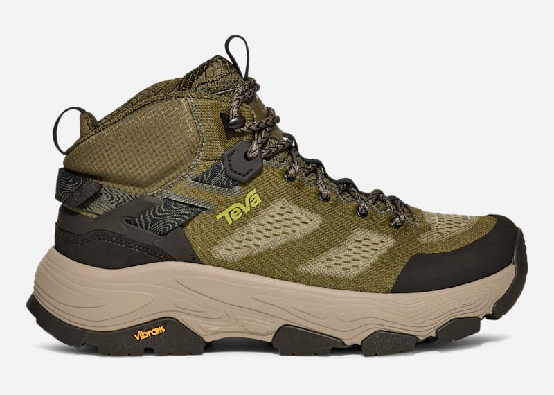 TEVA Men's Grandview Max Vent Hiking Boot in Olive, Size 12